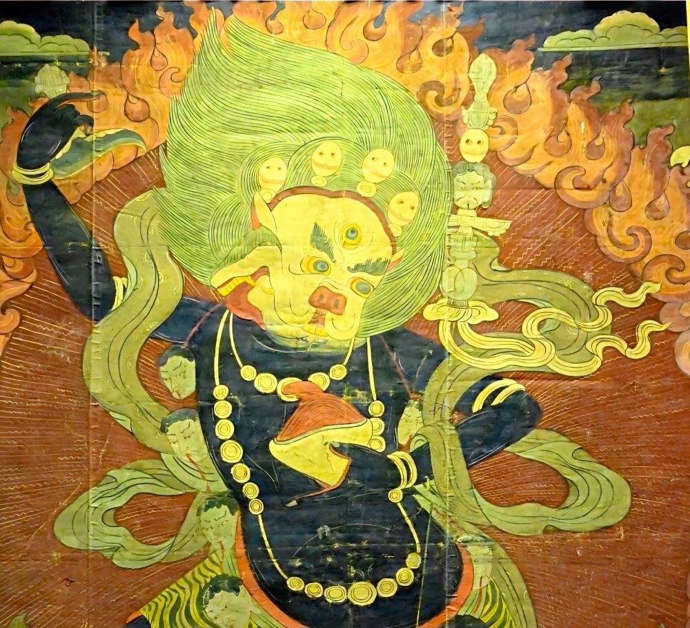 其他忿怒尊，獅面空行母
