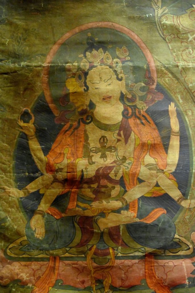 其他多面多臂尊，尊勝佛母