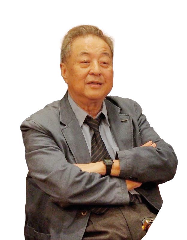 馮安晚年留影