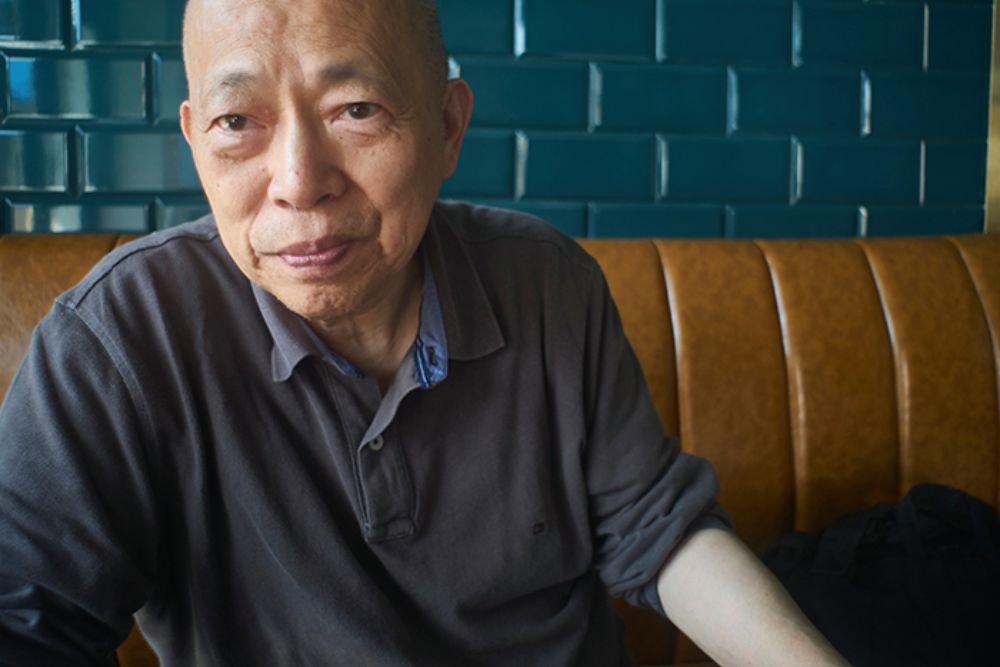吳漢霖 (1949 - 2022)  攝影： 劉普丹 （攝於2019年）